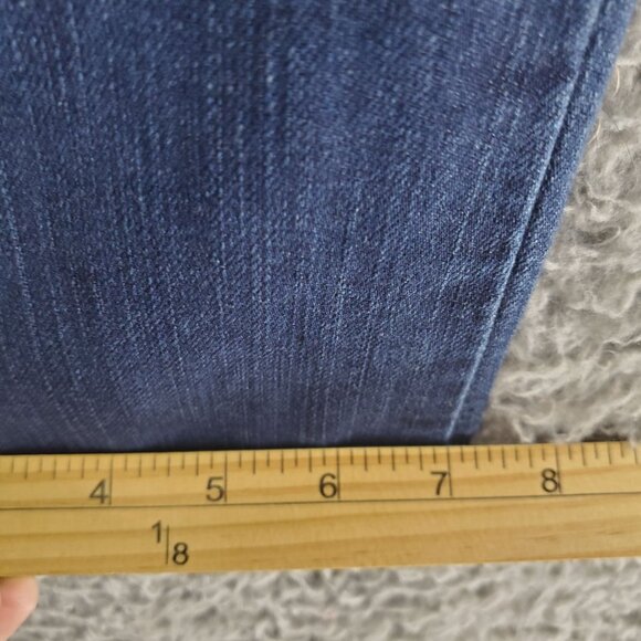 Banana Republic Jeans Womens Size 26 Blue Skinny Straight Stretch Mid-Rise Denim - Picture 8 of 12
